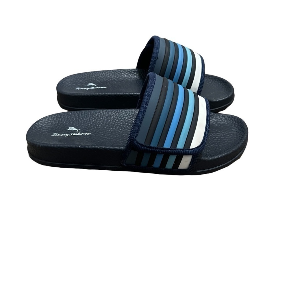 TOMMY BAHAMA Youth Striped Slides